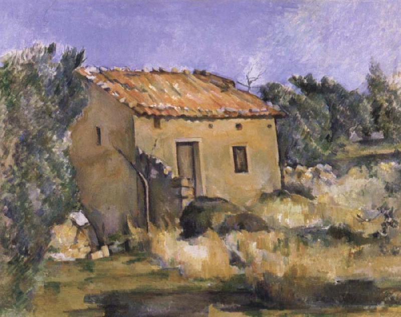 Paul Cezanne Abandoned House near Aix-en-Provence China oil painting art